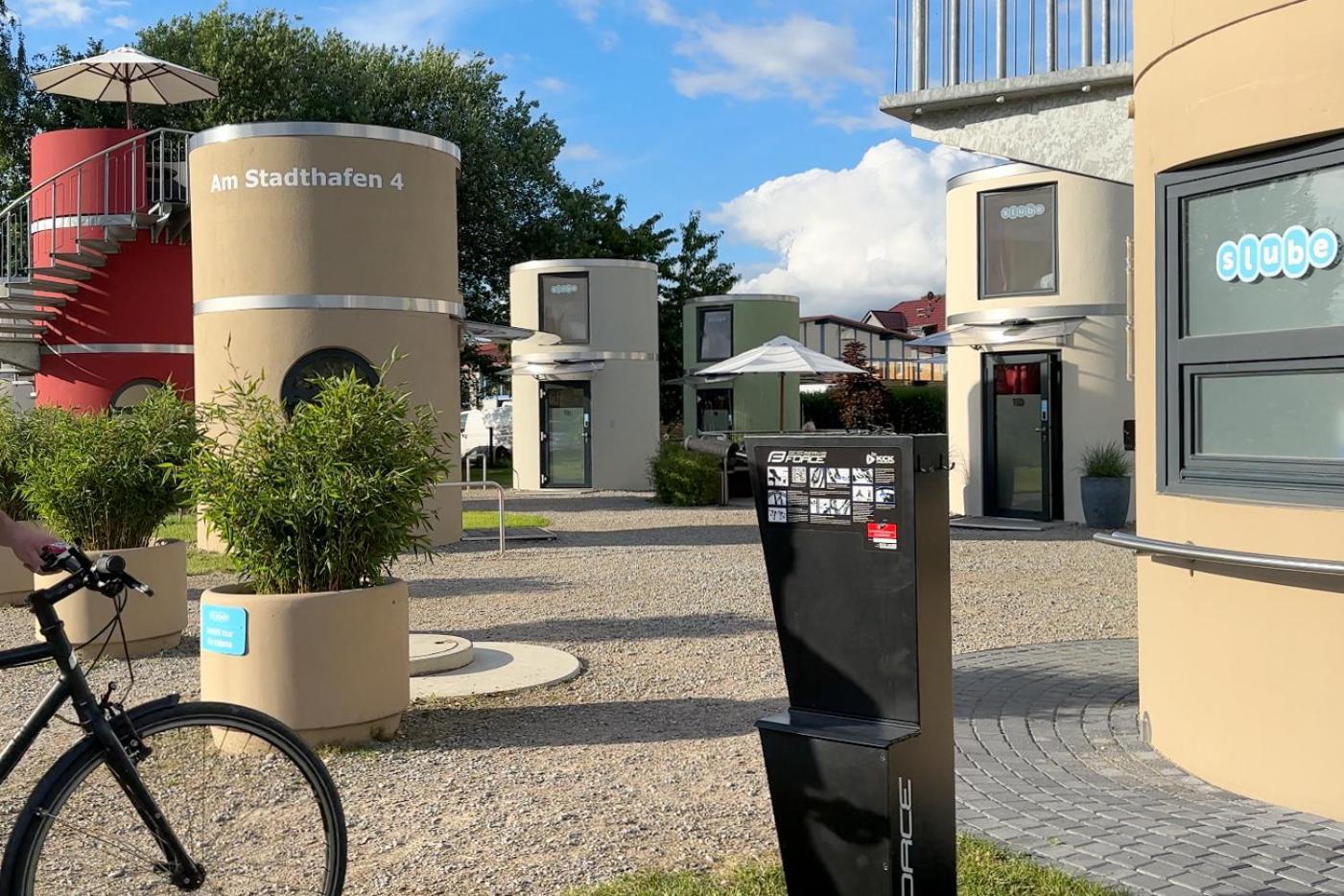 Slube Am Stadthafen Neustrelitz Buitenkant foto